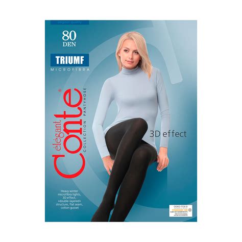 Колготки Жіночі Conte Elegant TRIUMF 8С-53СП 80 ДЕН Nero р.4 - купити ...
