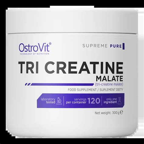Pure Tri Creatine Malate 300 G Natural | OstroVit Supreme