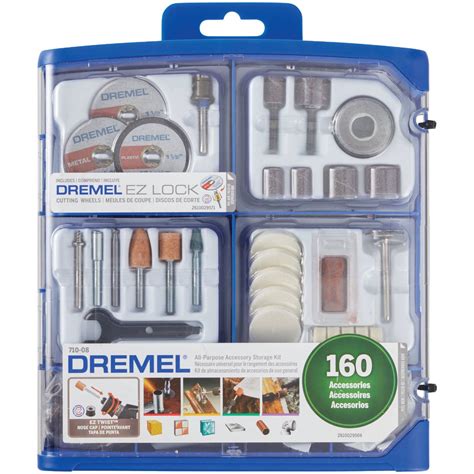 Dremel All Purpose Rotary Tool Accessory Kit 160 Piece Do It Best