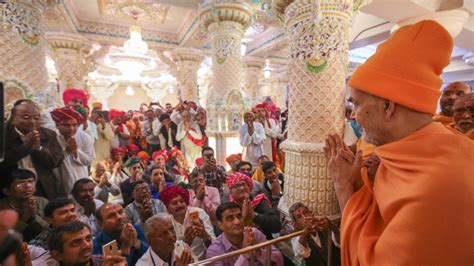 Hh Pramukh Swami Maharaj 98th Birthday Celebrations Rajkot India