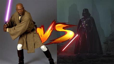 Mace Windu vs. Darth Vader: Who Would Win?