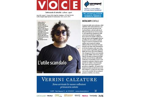 On Line Il Nuovo Numero Di Voce Settimanale Attualit Voce Notizie