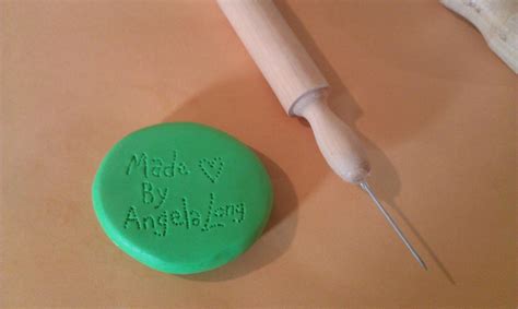 Simple Livin: DIY Stamp (make your own stamp for clay or playdough ...