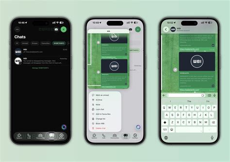 whatsapp ios  update mit liquid glass design steht bevor macerkopf