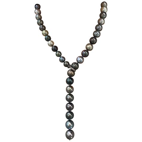 Tonga Inch Tahitian South Sea Pearl Necklace For Sale At Stdibs