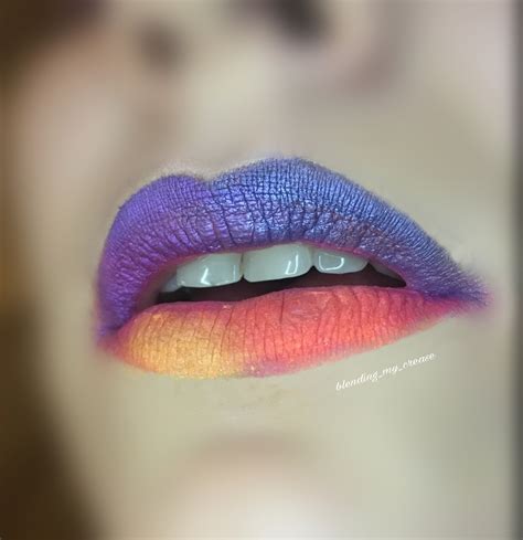 Loads Of Colour On Lips 👄 💜 ️💙💛 Lipsart Inspiration💄 Lips Lipstick Color