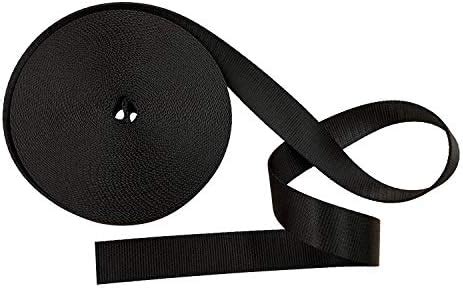 Learsoon Roll Yards Black Flat Nylon Heavy Webbing Strap Amazon