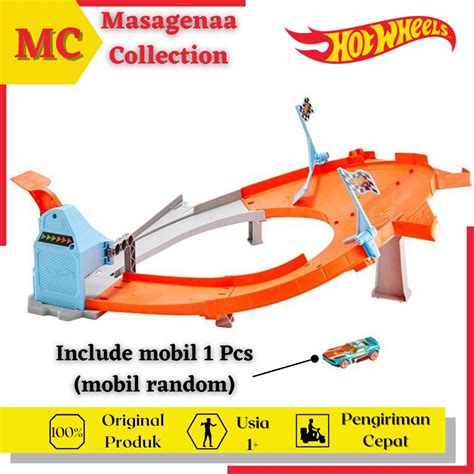 Jual LINTASAN HOT WHEELS HOTWHEELS HOTWHEEL TRACK SET DRIFT MASTER TIKUNGAN MOBIL MOBILAN