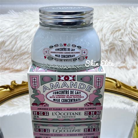 Loccitane Almond And Flowers Milk Concentrate Shopee Thailand