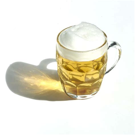 Traditional German Style Dimple Stein Beer Mug 19 Oz Capacity