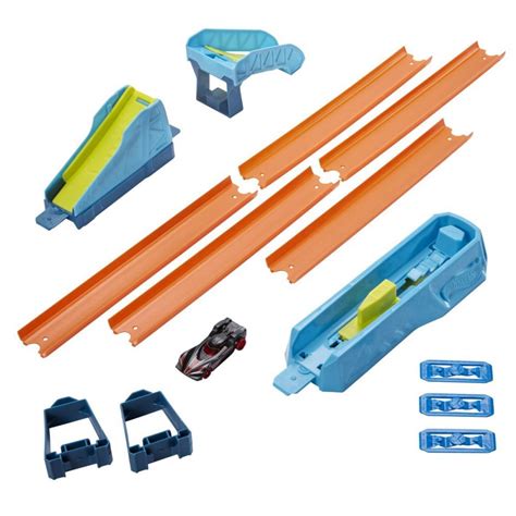Set Circuit Construibil Si Masinuta Hot Wheels GLC Noriel