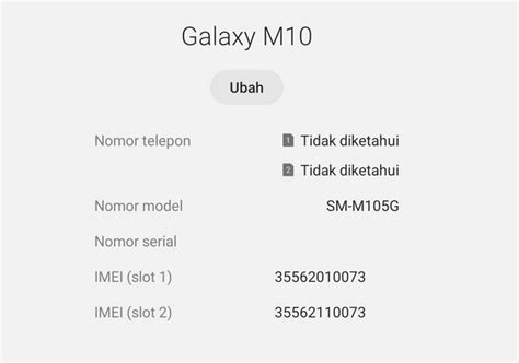 Cara Cek Merk Hp Samsung