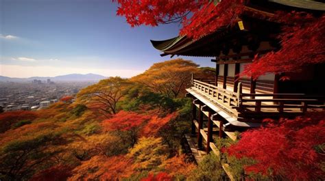 Autumn Leaves Japanese Temple In Backgrounds | JPG Free Download - Pikbest