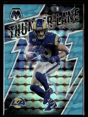 Cooper Kupp Blue Fluorescent TL 7 Prices 2022 Panini Mosaic