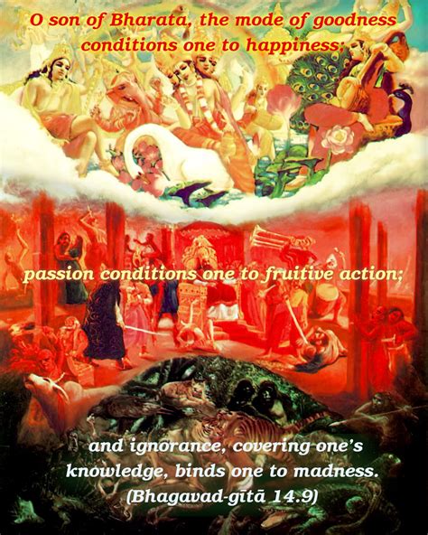 Bhagavad Gita: Chapter 14, Verse 9 - VivekaVani