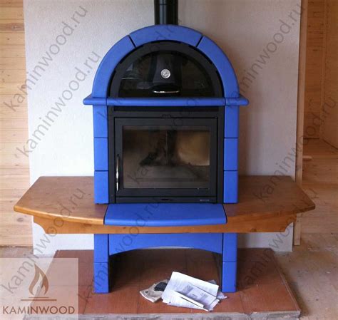 Отопительно-варочная печь NORDICA FALO – готовый проект компании Kaminwood