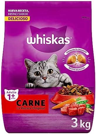 Whiskas Comida Para Gatos Croquetas Carne Original Seco 3 Kg Amazon