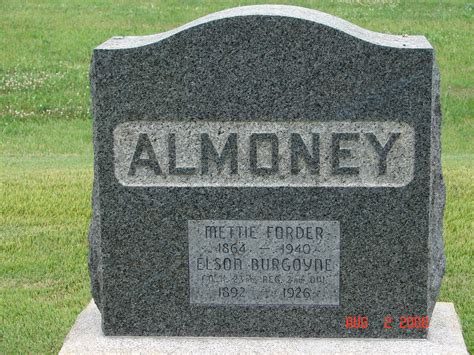 Elson Burgoyne Almoney 1892 1926 Find A Grave Memorial