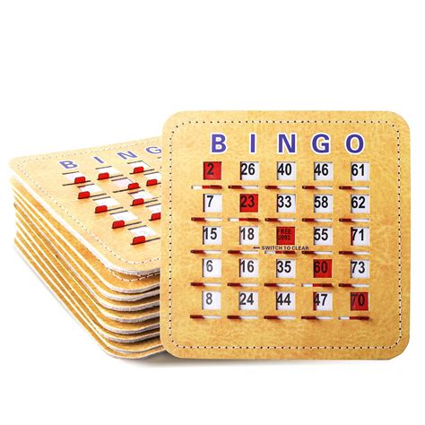 Buy GSE 5Ply Stitched Shutter Bingo Cards, Finger-Tip Shutter Slide