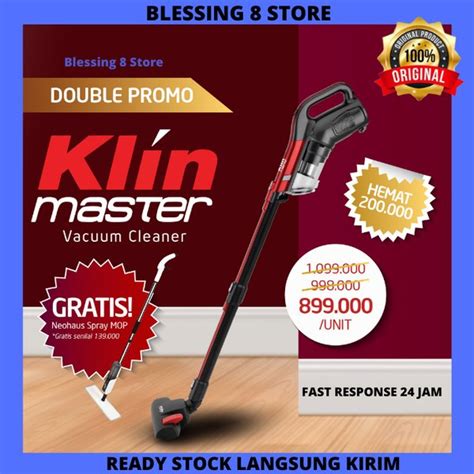 Jual Vacuum Cleaner Klin Master Penyedot Debu Sedot Debu Super Cyclone