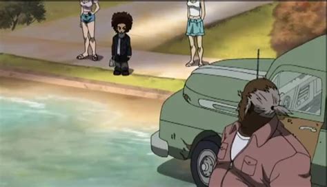YARN You Heard Me The Boondocks S E The Block Is Hot Video Clips By Quotes