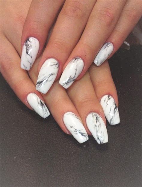 57 Marble Nail Art Design Useful For Everyone Marble