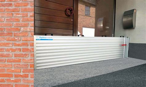 Flood Barrier Doors Traffic Safety