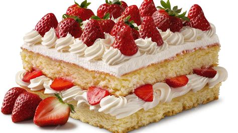 Premium Photo Fruity Strawberry Shortcake