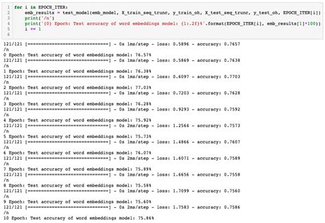 tensorflow - Sentiment Analysis with word embeddings using Keras ...