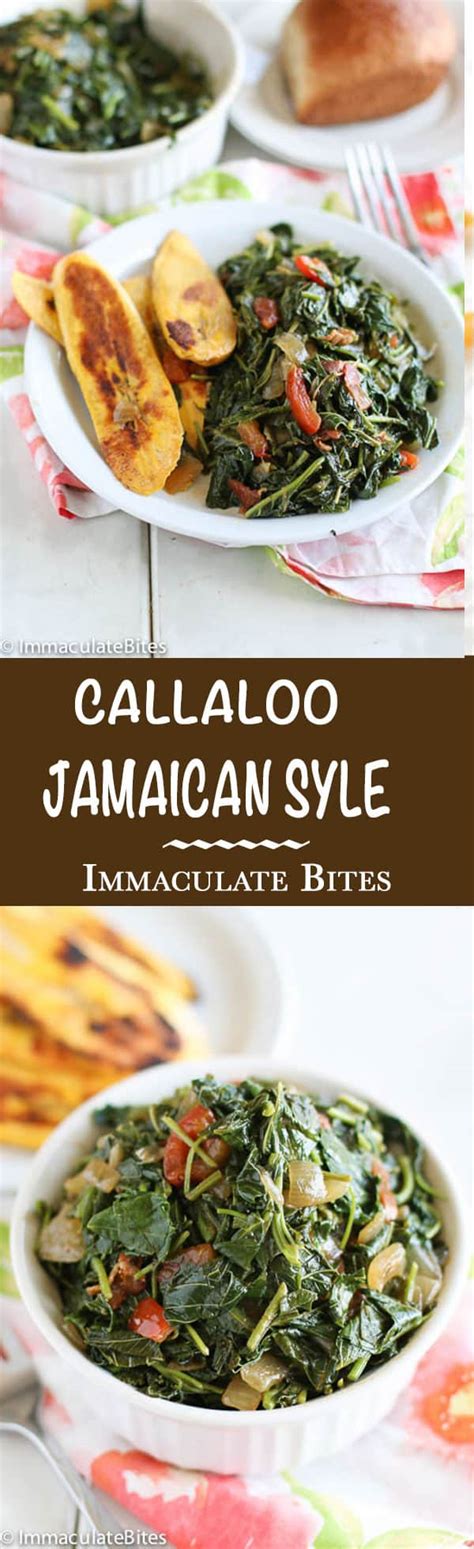 Callaloo Jamaican Style Immaculate Bites