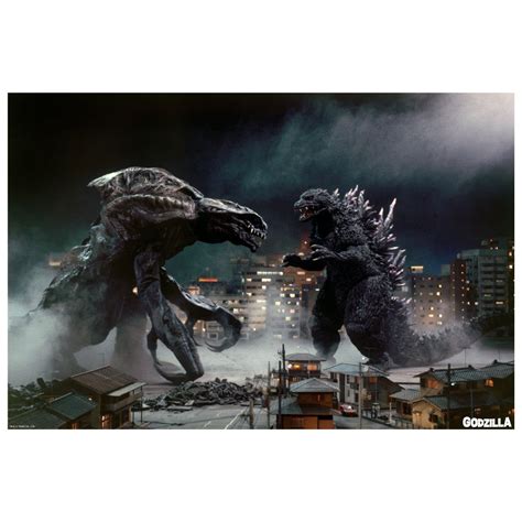 Godzilla 1999 Godzilla 2000 Movie Scene Mural Officially Licensed T