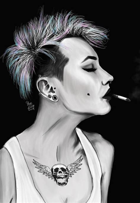 Punk Rock Girl By Shelazy On Deviantart