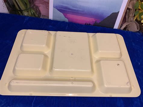 Vintage Hard Plastic School Lunch Tray Etsy