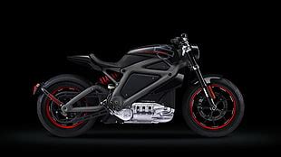 Black Naked Motorcycle Harley Davidson Livewire Electric Bike 4k HD