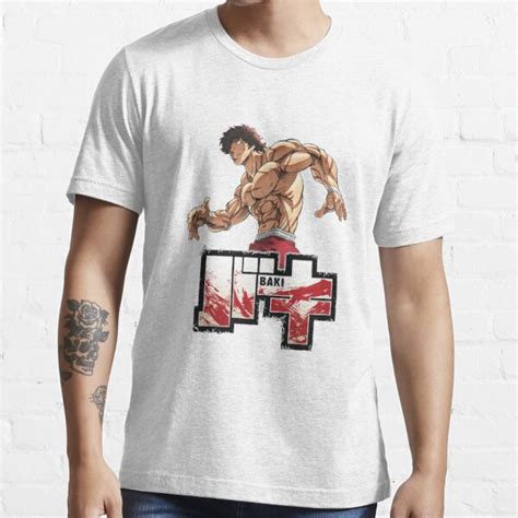 Baki Hanma The Grappler Logo For Otaku Gym And Fitness For Training T Shirt For Sale By