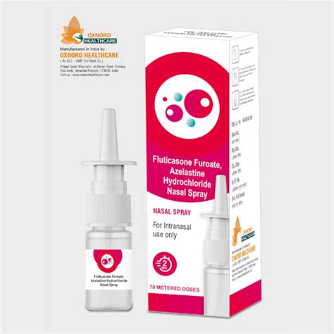 Fluticasone Furoate Azelastine Hydrochloride 275 Mcg 140 Mcg Nasa