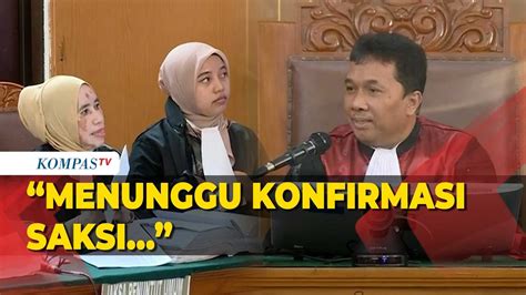 Saat Hakim Tegur Jaksa Terlambat Gelar Sidang Lanjutan Mario Dandy Dan