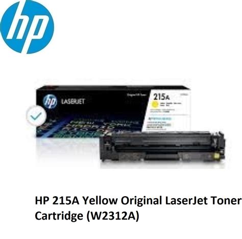 Hp 215a Yellow Original Laserjet Toner Cartridge W2312a