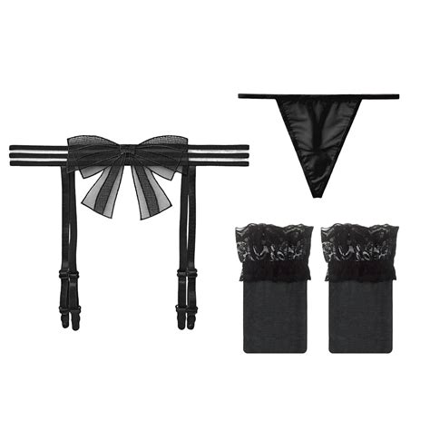 Gyujnb Transparent Lace Garter Belt Women S Panties Garter Belt Sexy Lingerie Flower Lace