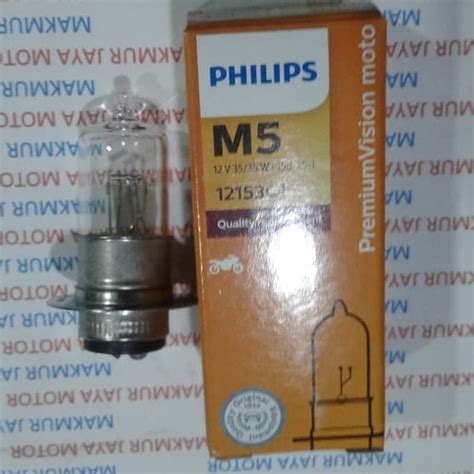 Jual Philips Lampu Halogen Motor Kaki M W Premium Vision Moto