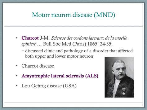 PPT - Diagnosis of motor neuron disease PowerPoint Presentation, free ...