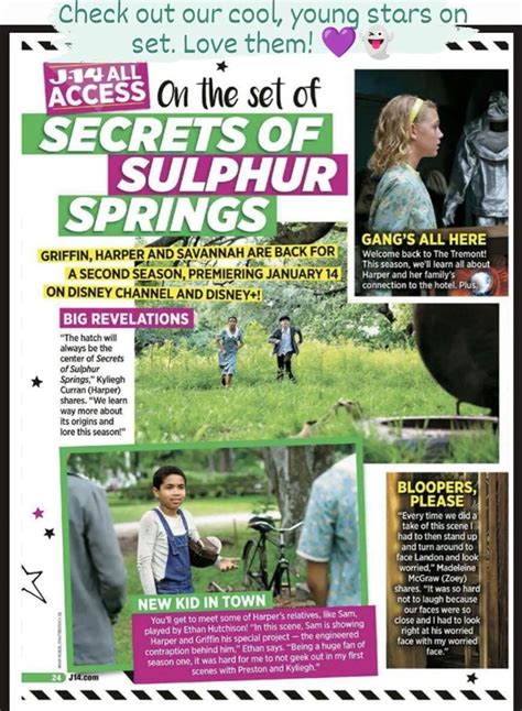 Secrets of Sulphur Springs #1 | On set, Sulphur springs, The secret