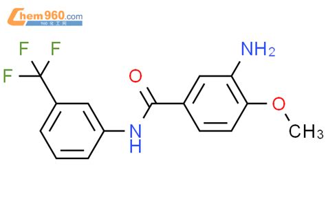 24304 49 2 Benzamide 3 amino 4 methoxy N 3 trifluoromethyl phenyl 化学