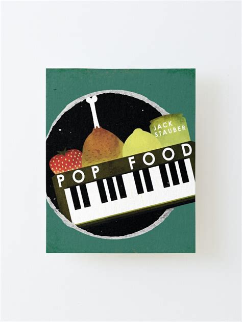 "Jack Stauber Pop Food Album Cover" Mounted Print for Sale by ...