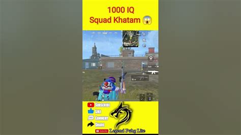 1000 Iq God Level Squad Khatam 😱 All Server In Pagal 😱😜 Pubglite