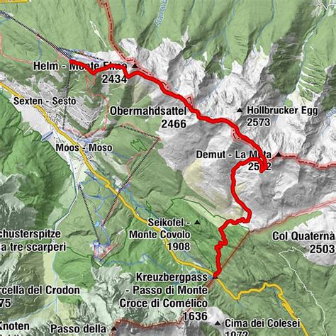 Einstiegstour BERGFEX Wanderung Tour Südtirol