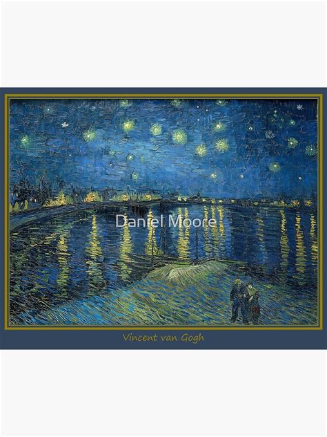 "Starry Night Over the Rhone" Framed Art Print for Sale by moore4art ...