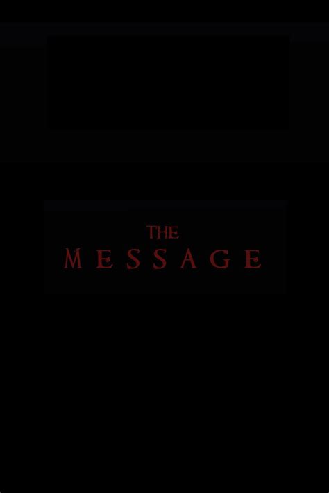 The Message - Posters — The Movie Database (TMDB)