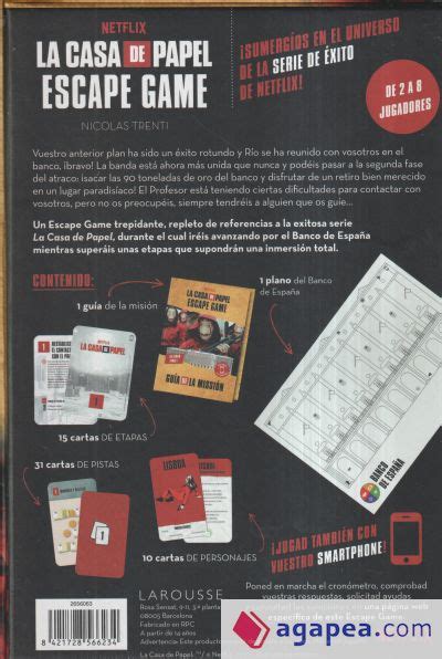 LA CASA DE PAPEL EL ATRACO DEFINITIVO ESCAPE GAME NICOLAS TRENTI