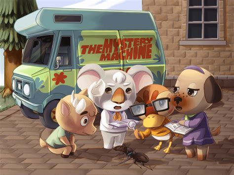 Animal Crossing x Scooby Doo crossover 🥰 Let's go investigate some ...